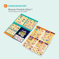 Dusdusan Brosur Produk 2020 Edisi 1 Paket 50 Lembar ANDHIMIND