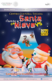 ESTÁ DE REGRESO SANTA VS EL HOMBRE DE NIEVE EN EL DOMO IMAX DEL CECUT