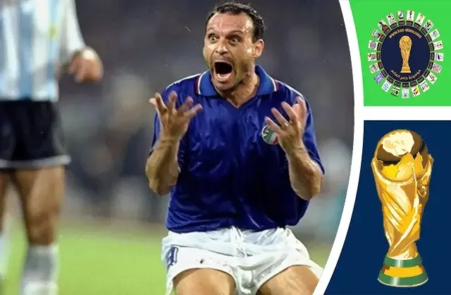 حاز سكيلاتشي على لقب هداف كاس العالم 1990 برصيد 6 اهداف