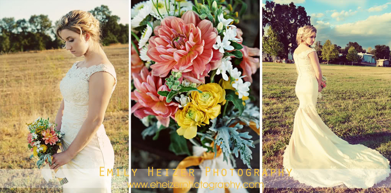  and I love the way her bouquet represented her Country Chic Wedding