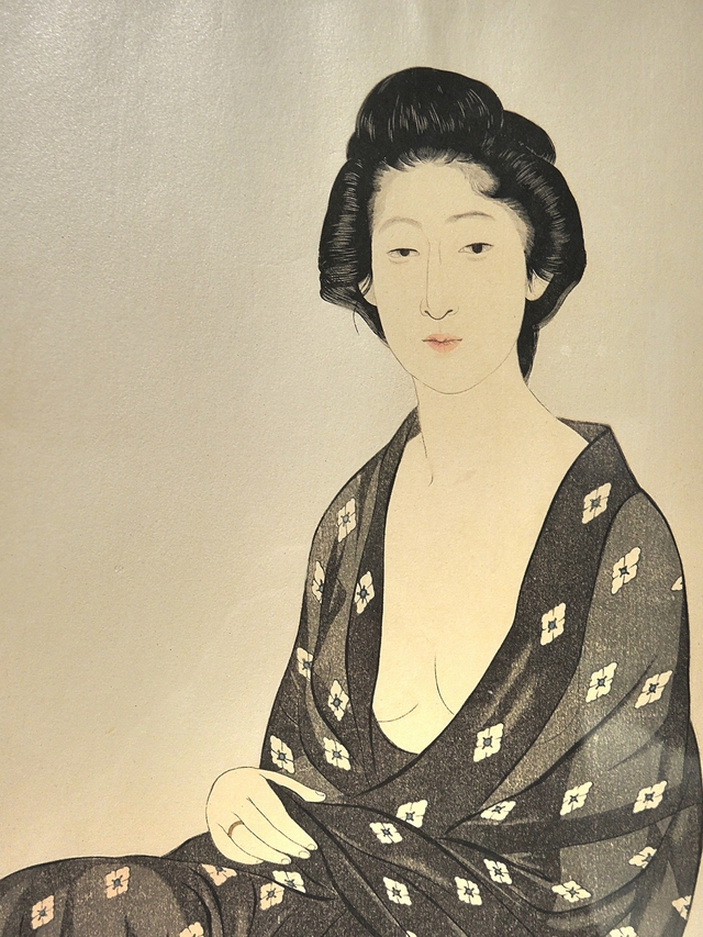 Brussel: museum voor kunst en geschiedenis: Shin hanga - De nieuwe prenten van Japan (1900-1960)