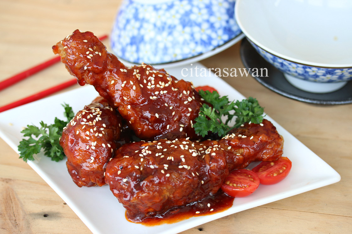 Ayam Goreng Korea / Korean Fried Chicken ~ Resepi Terbaik