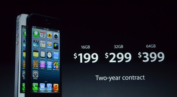 Iphone 5 price