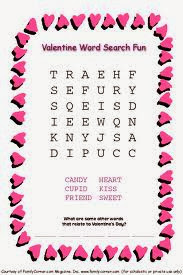Valentine's Word Search 3