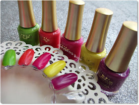 5 esmaltes neones de temporada - Tropical Nails de Cazcarra