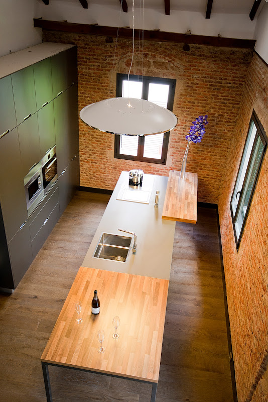 Cocina inspirada en un loft neoyorquino - Santos Brezo