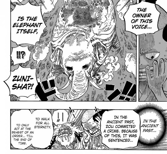 Sinopsis One Piece 821: Kekuatan Rahasia Momonosuke dan Kebangkitan Gajah Zunisha
