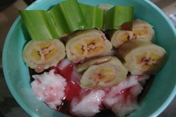 es pisang ijo