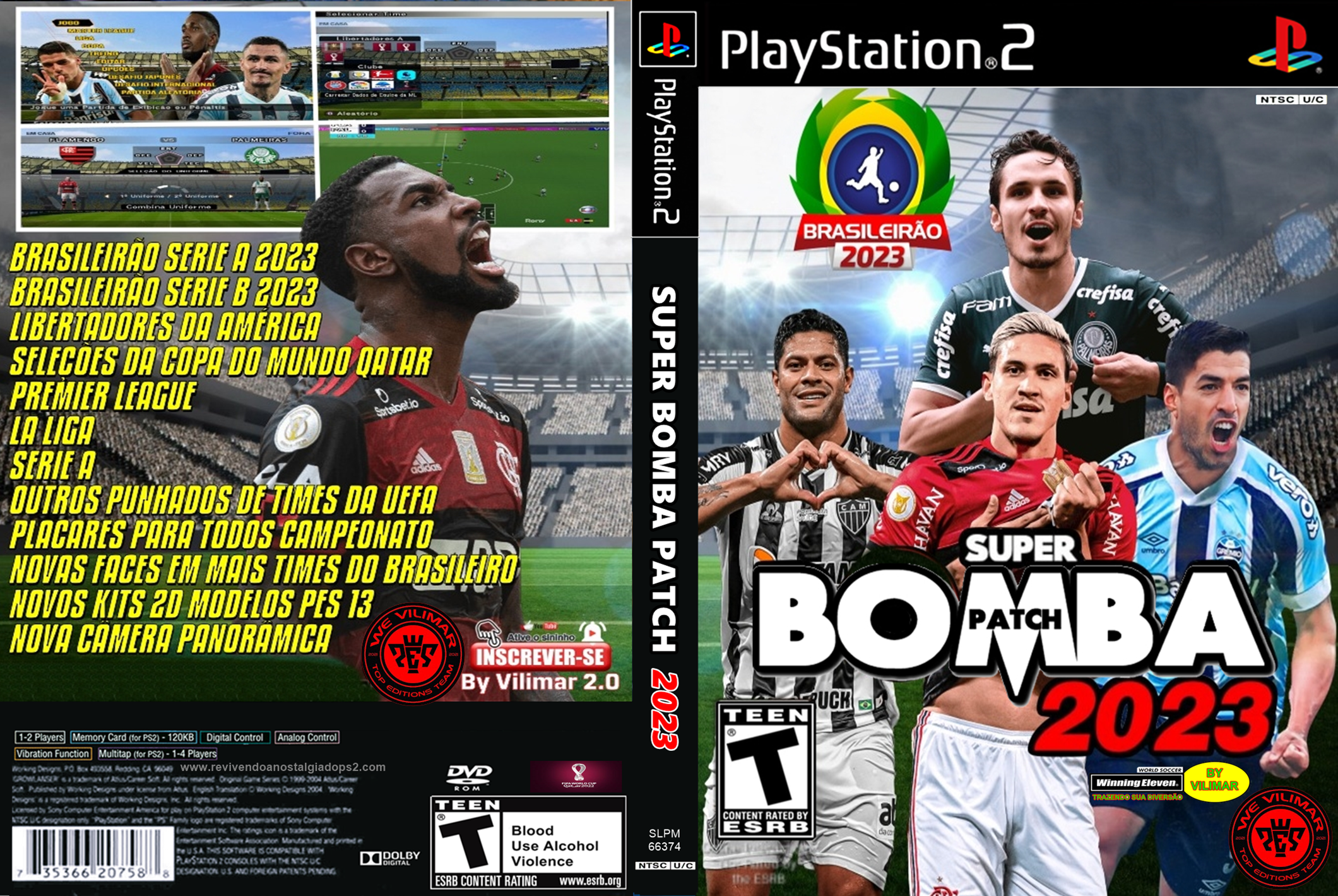 Meu PS2 Nostalgia: PES 2012 Furia Patch V1 DVD ISO PS2