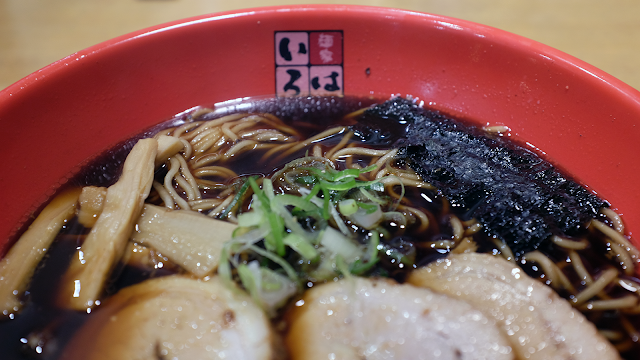 Neil Writes About Ramen Iroha's Tokyo Ramen Show winning Ramen Offerings Toyama Black Soy Sauce Ramen