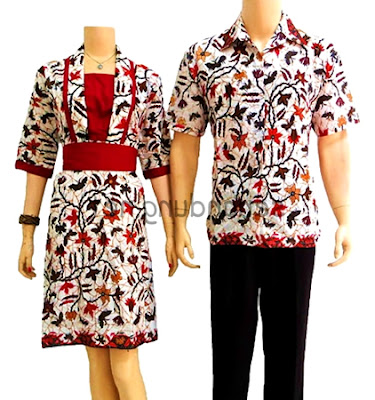 Baju Batik Couple Modern Terbaru Murah Online