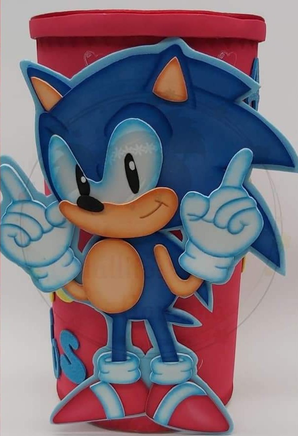 Sonic - Novo Sonic 3 PNG Imagens e Moldes.com.br  Sônica, Festas de  aniversário do sonic, Sonic engraçado