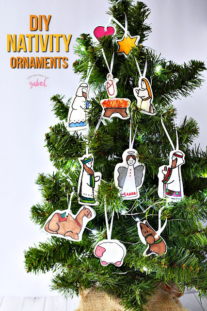 christmas ornament crafts for kids nativity