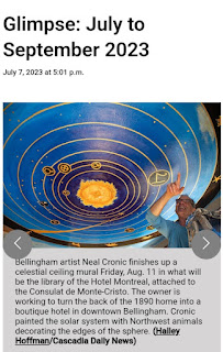 Cascadia News about Neal Cronic, Artist.