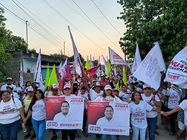 “No tengan miedo, cada día somos más: Fernando Ayora”