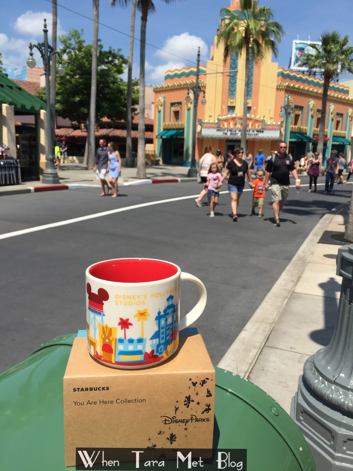 Disney's hollywood studios starbucks you are here mug