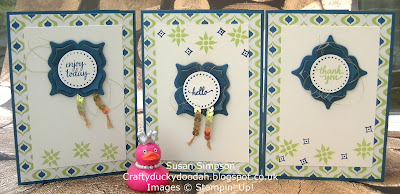 Stampin' Up! UK Independent  Demonstrator Susan Simpson, Craftyduckydoodah!, Eastern Palace Suite, May 2017 Coffee & Cards Project, Supplies available 24/7 from my online store, 