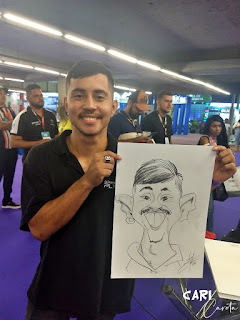 Caricaturista em Recife EXPOISP 2023