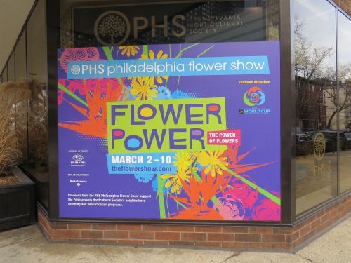 Philadelphia Flower Show poster 2019