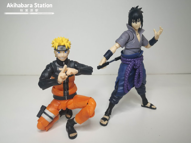 Review de los S.H.Figuarts Naruto Uzumaki & Sasuke Uchiha - Tamashii Nations