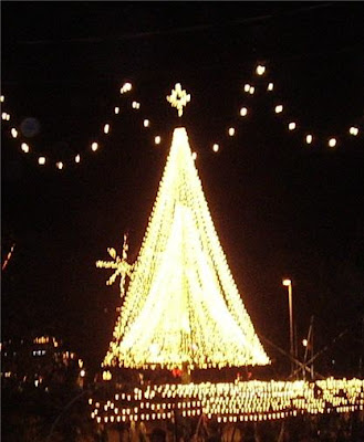 Christmas Tree of Lights