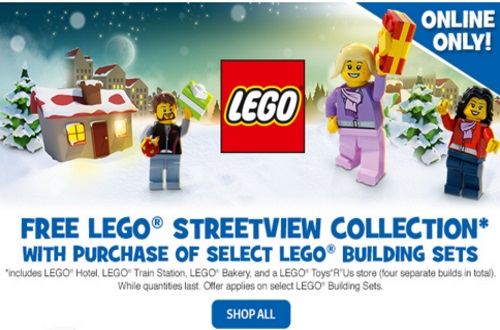 Toys R Us Free LEGO Streetview Collection