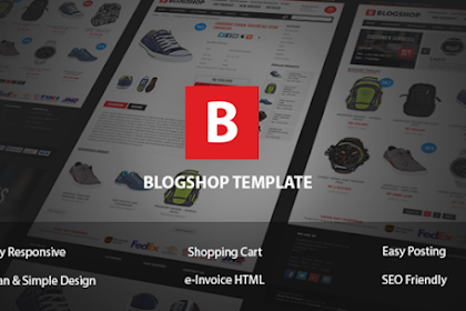 Blogshop Blogger Templates