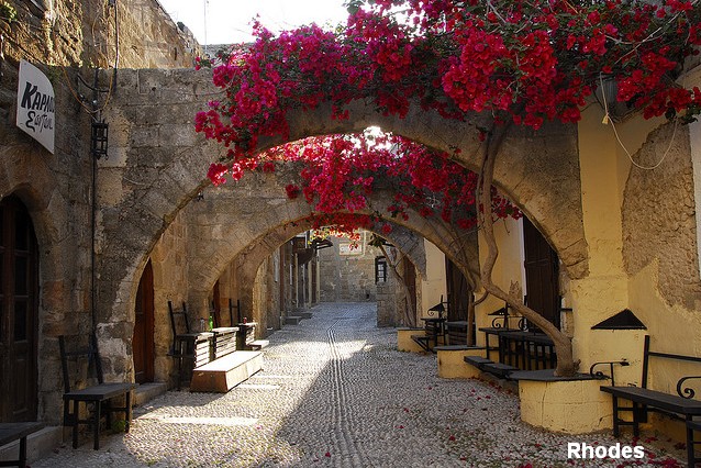 Rhodes - The Top Ten Most Romantic Honeymoon Destinations in Hellas (Greece) and in Hellenic (Greek) Islands