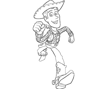 #9 Toy Story Coloring Page