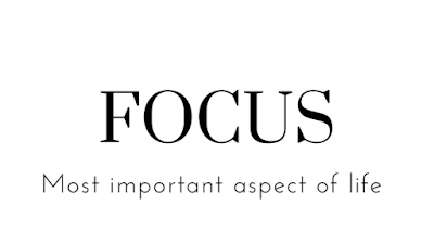 focus on most important aspects of life