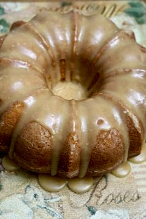 Buttermilk Pound Cake with Caramel Icing: Savory Sweet and Satisfying