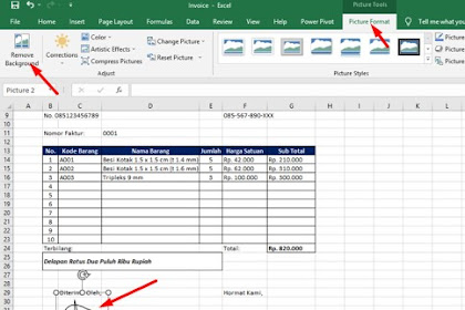 Cara Menambahkan Tanda Tangan Di Excel Tanpa Scan