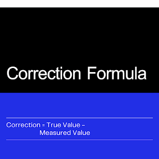 Correction Formula