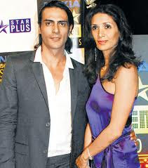 Arjun Rampal with Wife Pictures
