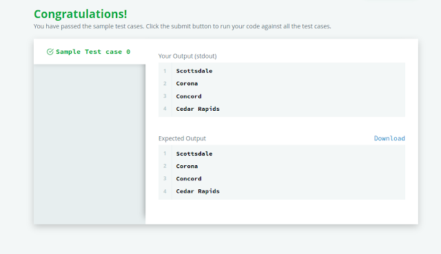 Revising the select query 2-hackerrank