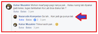 INILAH DIA SALAH SATU PENYEBAB KEPALA LAB DAN KEPALA PERPUSTAKAAN TIDAK DIAKUI