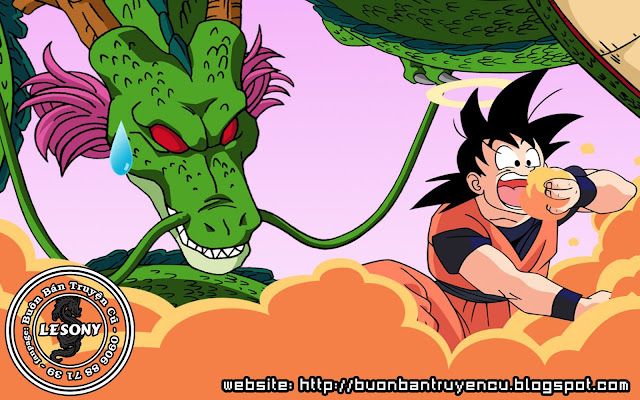 Phim hoạt hình Dragon Ball - Buôn bán truyện cũ