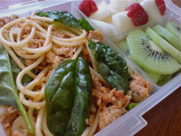 tuna pasta bento