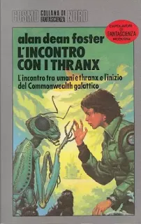 La copertina di L'incontro con i Thranx - Cosmo Argento 153