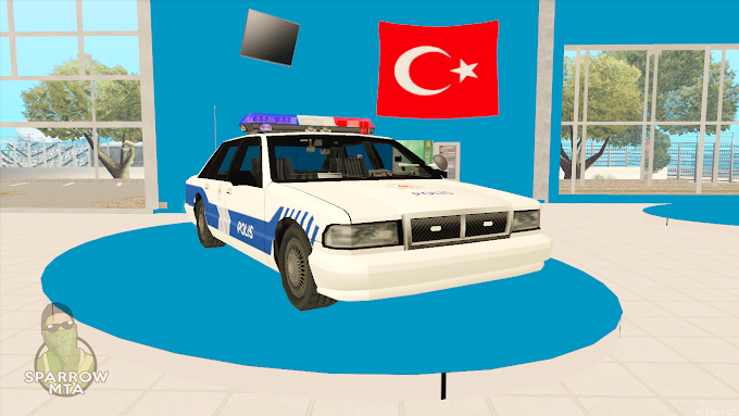 MTA SA Türk Polis Arabası Scripti (Low Poly)