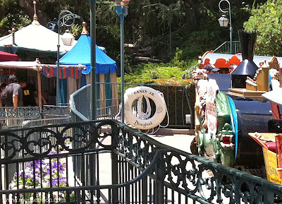 Casey Jr. Life Preservers Disneyland Fantasyland