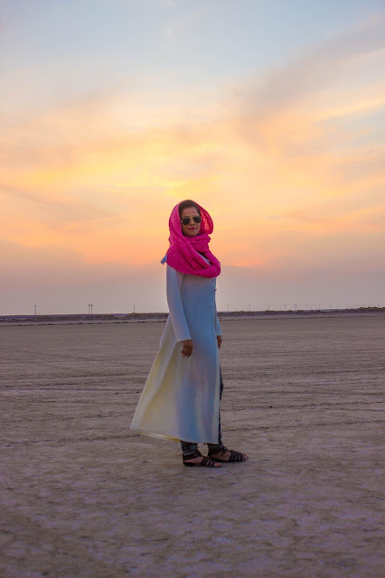 Rann of Kutch at Sunset