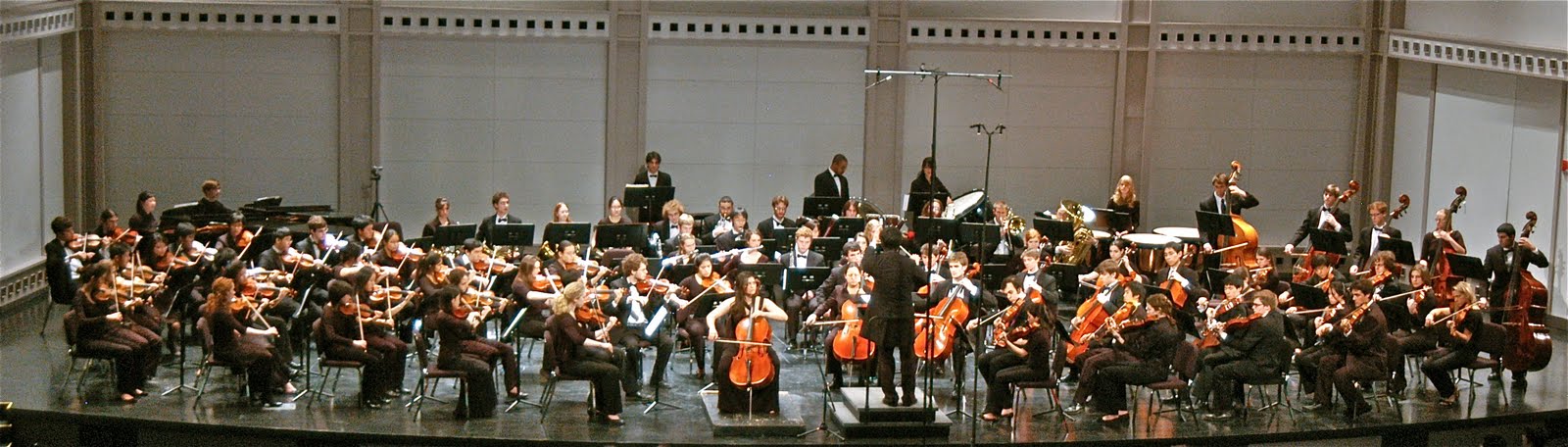 The Cornell University Symphony Orchestra Chris Kim conductor of Ithaca 