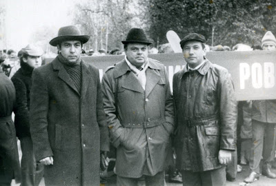 Владимир Идаятов, Виктор Павленко и Владимир Коробов. 1987 год (собрание В.К.Коробова)