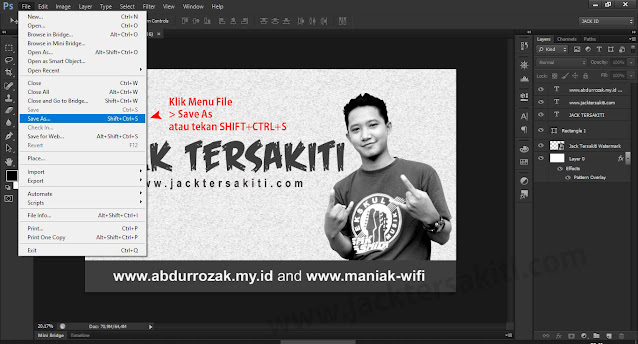 Menyimpan Gambar dengan Format JPEG di Adobe Photoshop