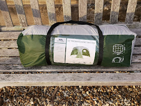 Trespass event shelter in its bag