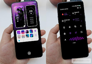 Premium Violet Theme for miui 12