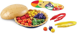 Learning Resources Super Sorting Pie - 68 Pieces, Ages 3+ Toddler Fine Motor Toy