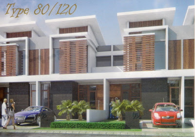 desain denah rumah minimalis rumah type 80/120