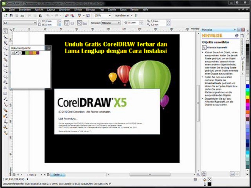 Unduh Gratis CorelDRAW Terbar dan Lama Lengkap dengan Cara Instalasi